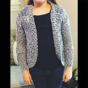 💙 Sugar Rush Girls Marled Sweater Cardigan